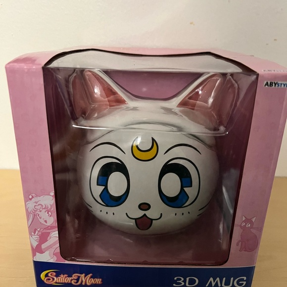Sailor Moon 3D Artemis Cat Mug, New - Picture 3 of 6